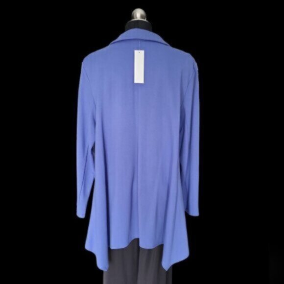 Picadilly Long Asymmetrical Blazer Jacket NWT Sz XL - Picture 4 of 11